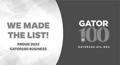 Gator100 — Proud 2022 Gator100 business